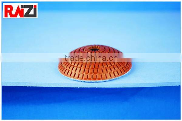 Full Convex wet polishing pad