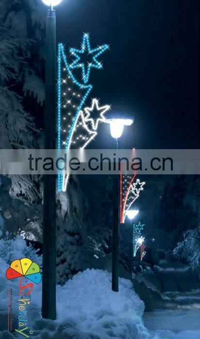 star decoration christmas rope light motifs