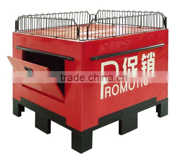 Promotion Activitive speakers advertising display shelf used in retail store