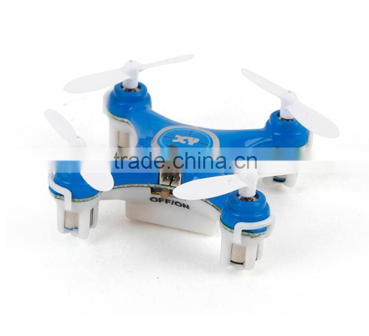 2015 Hot sale 4 ch 2.4 G 3D flip nano quadcopter r c helicopter with 6-Axis Gyro VS CX-10