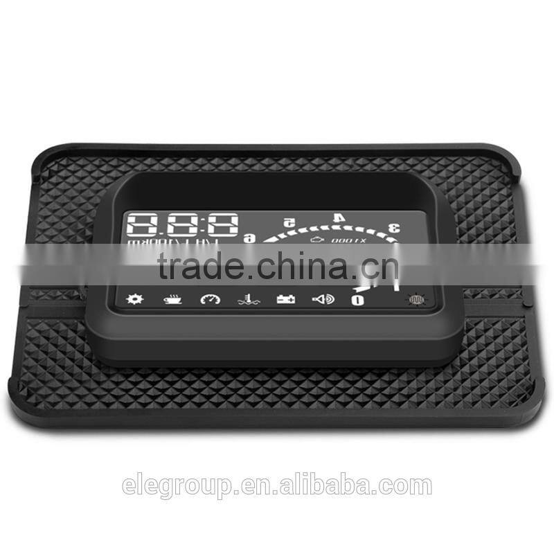 Universal Hud Car Head Up Display System Fuel Consumption Vehicle-Mounted OBD II HUD