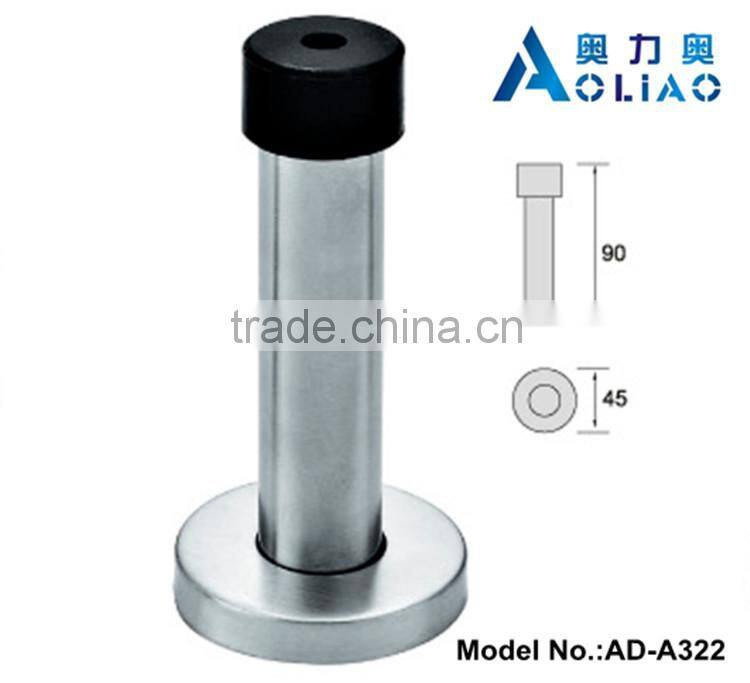 High quality stainless steel door stopper of silicone door stopper