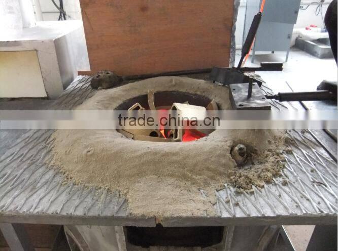 Hydraulic yoke steel scrap melting furnace by complete solution