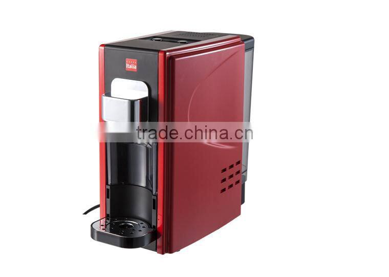 Red Capsule Coffee Machine