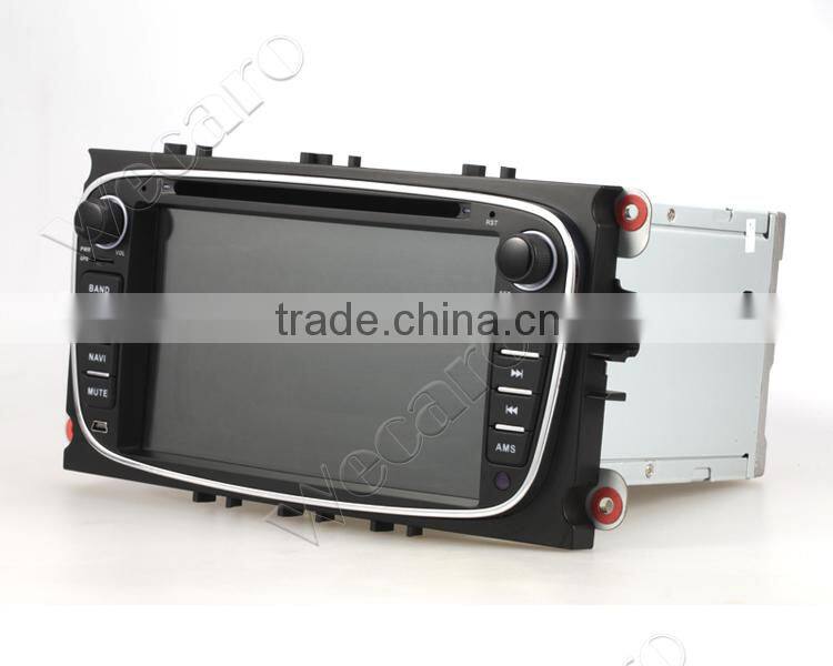 Wecaro WC-FU7608 Android 4.4.4 car dvd player 1080p for ford focus media player 2007 - 2010 mirror link
