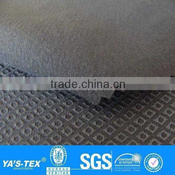 Diamond ripstop jacquard fabric