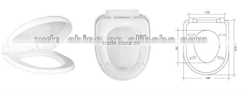 Custom made in China quality PP toilet seat