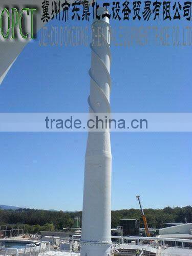 GRP/FRP scrubber for cleaning SOx in the waste gas