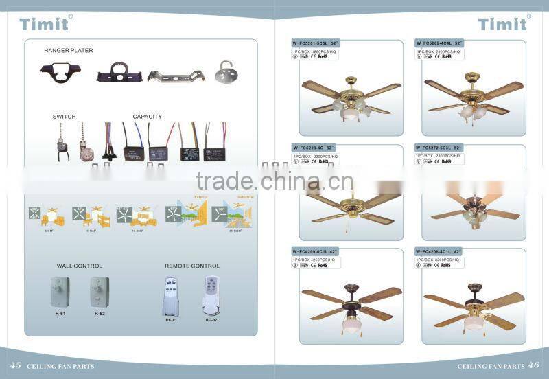 52 INCH DECORATIVE CEILING FAN
