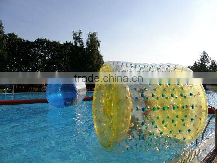 funny cheap air sealed inflatable roller ball price for export