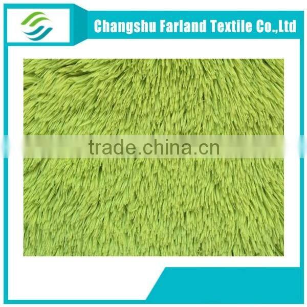 long pile plush fabric for rug