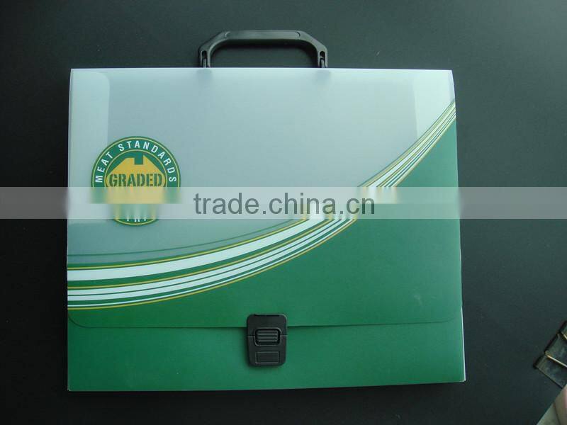 Box File Type and PP Material plastic presentation folder