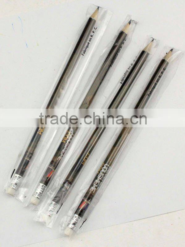 7" HB Drawing Revolving wooden pencil in pp bag