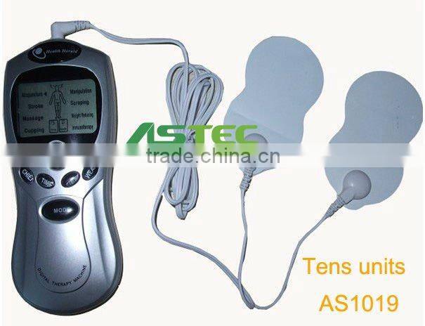 Hand-held pulse therapy massager