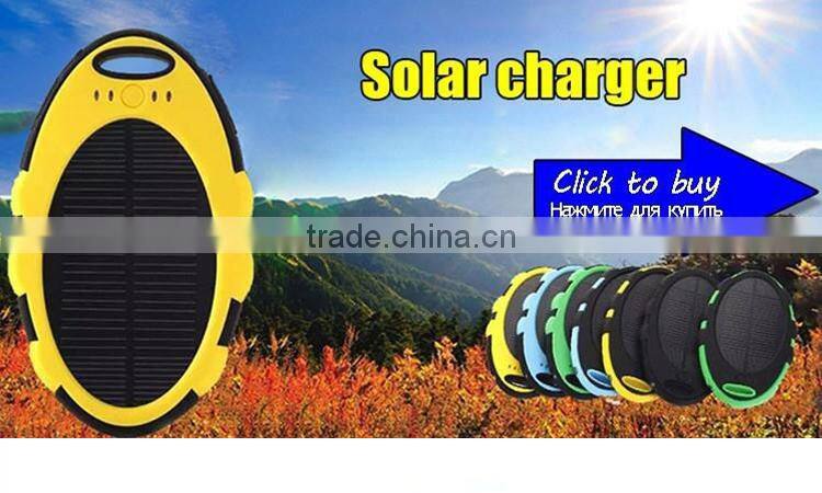 2016 new technology Best Selling Solar Mobile Charger Solar Power Bank Handy Waterproof 50000mah