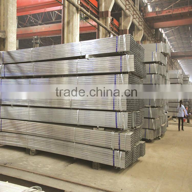 galvanised rectangular and square steel pipes