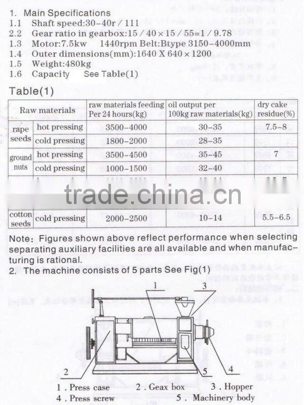 Olive oil cold press machine price