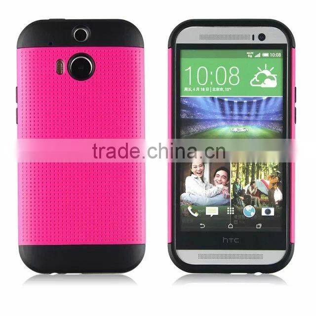 Super Slim 2 Tone Composite Hybrid Case for One M8