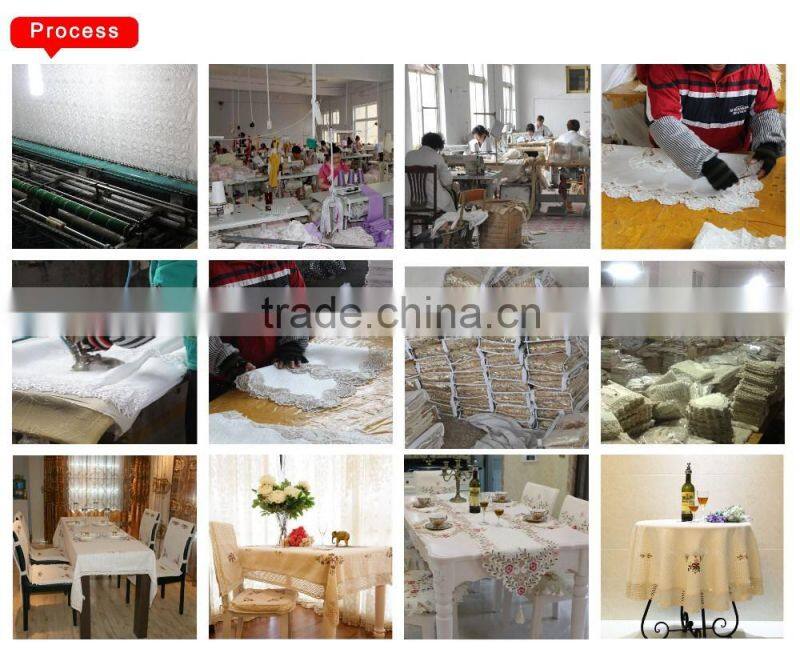 luxurious wedding table cloth