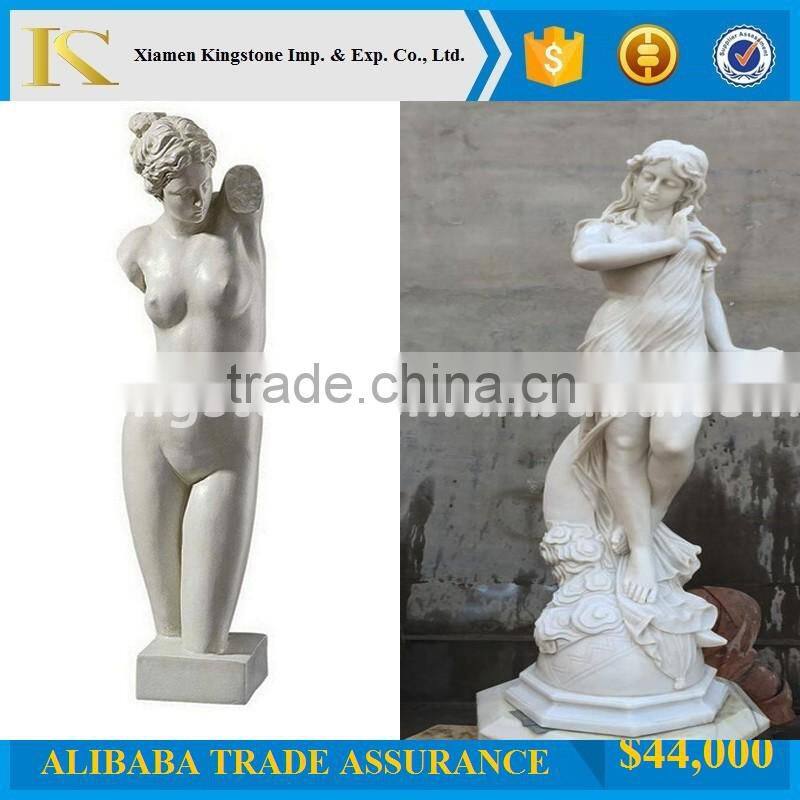 China manufacturer hand craved nude lady stone statue (Direct Factory + Good Price )