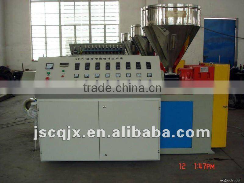 90mm Single extruder machine plastic for PVC pipe