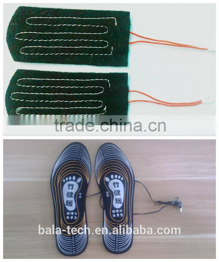 heated insole shoe pad