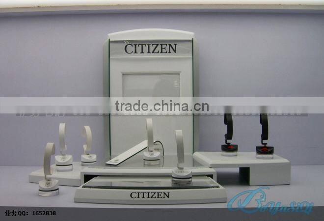 high end acrylic watch display free LOGO