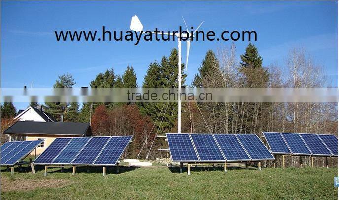 HYBRID! 5kw wind turbine + 2kw/3kw/5kw solar wind power hybrid system, home wind solar hybrid power system 7kw 8kw 10kw