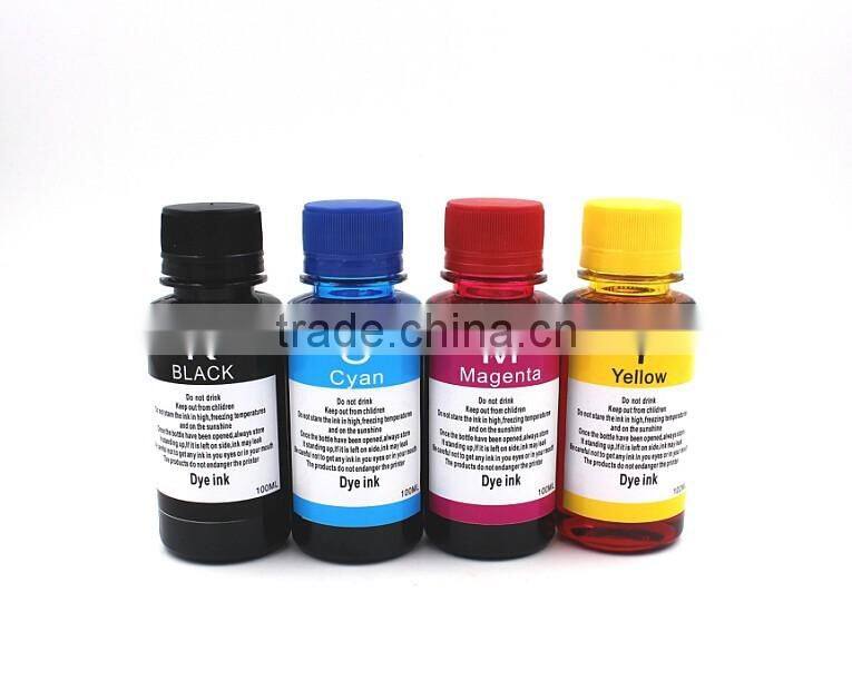 Wholesale 100ml Printer Refill Ink dye Bottle kit for CISS