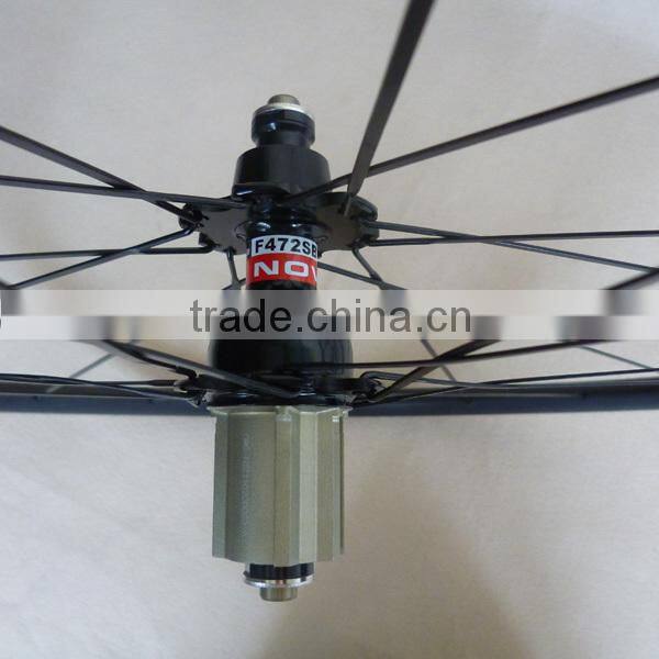 UDELSA Chinese Carbon Wheels Road 24mm Deep Clincher 20.5mm wide Cheap Wheelset F=20H R=24H