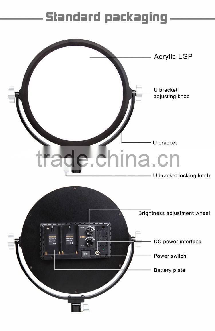 Photo Studio Compact Fluorescent Ring Light