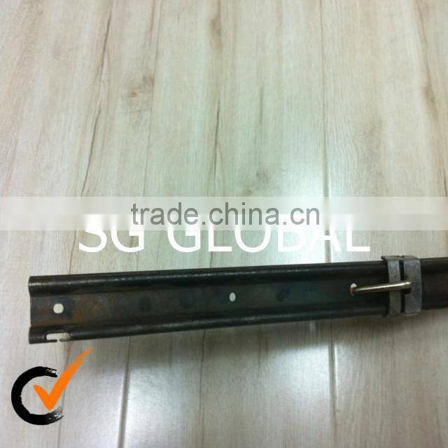 Y type star fence post with holes