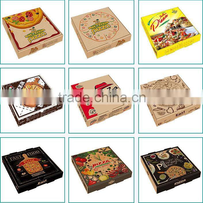 Wholesale custom recycle fast food boxes, paper pizza box