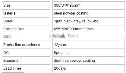 2015 YOOBOX new style metal letter box with decorative mailbox cover