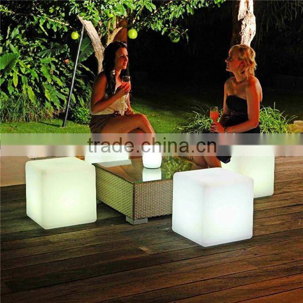 led table chair led light up plastic chair led cube chair lighting
