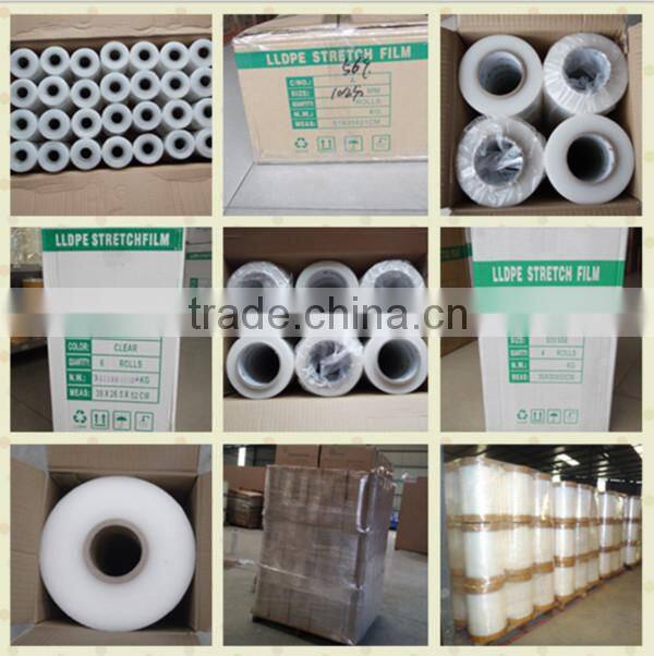 Strong Tensible Rate China Stretch Black Wrap Film