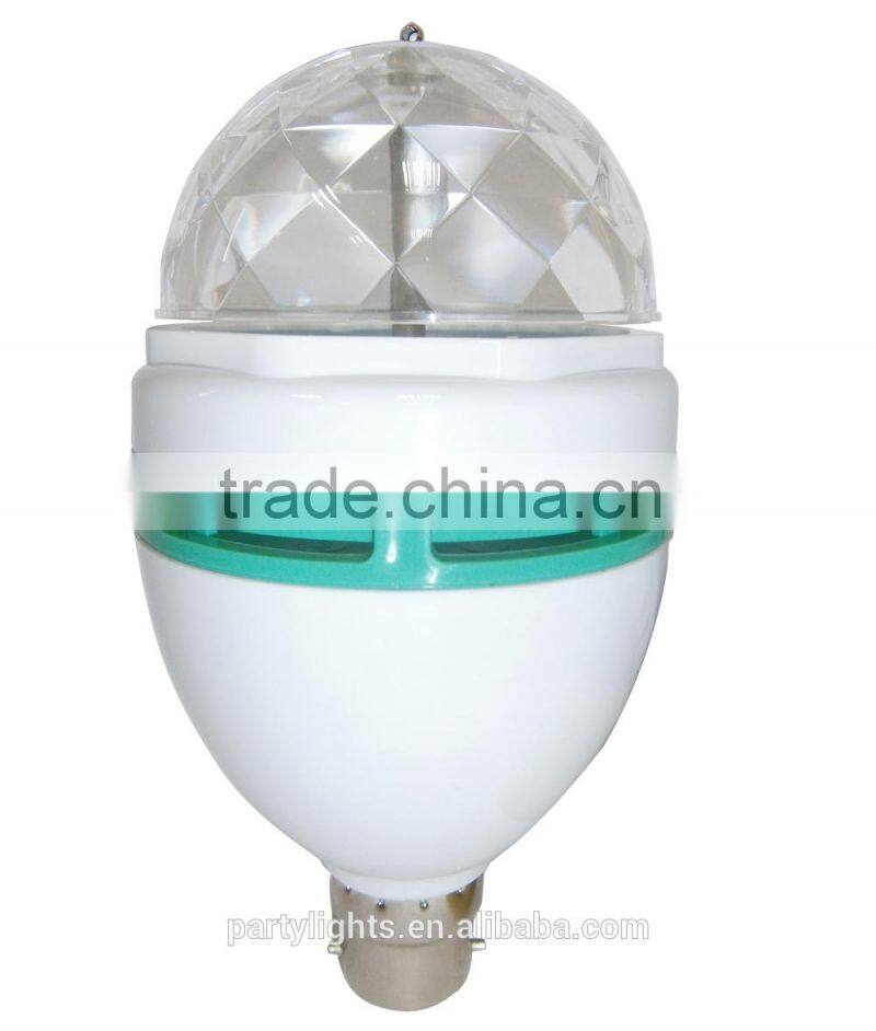 New Black Led Rotational Multi Colored Party Light Home Party Disco Lighting