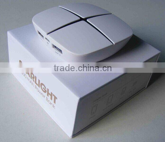 Power Basic 5200mAh LED Startlight Portable Charger External Battery Pack Backup Power Bank