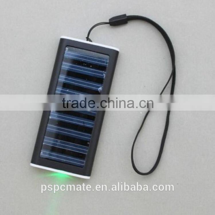 Black 1200mah Solar Battery Panel Charger For Smart Phone, Camera, MP3/MP4, PDA