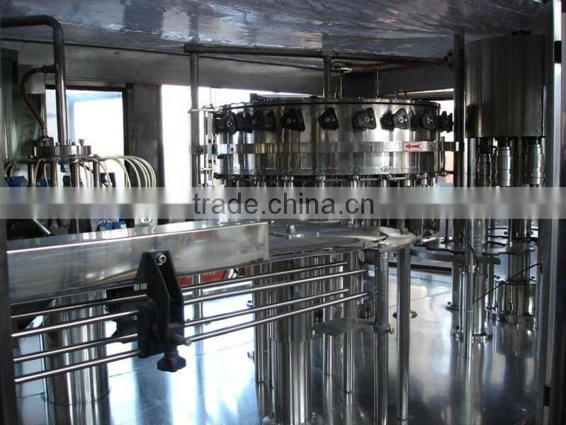Aluminium can washing filling sealing machine
