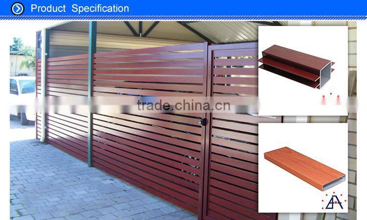 Brilliance New Design Aluminum Louvere Fence Panels