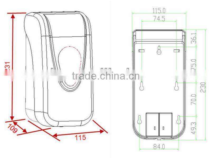 Wall-Mounted Foam Soap Dispenser