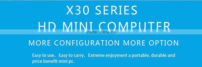 New Fanless Mini PC Cerelon J1800 Dual Core 2.41GHz 2G RAM 16G SSD Support WIN 7 Linux OS