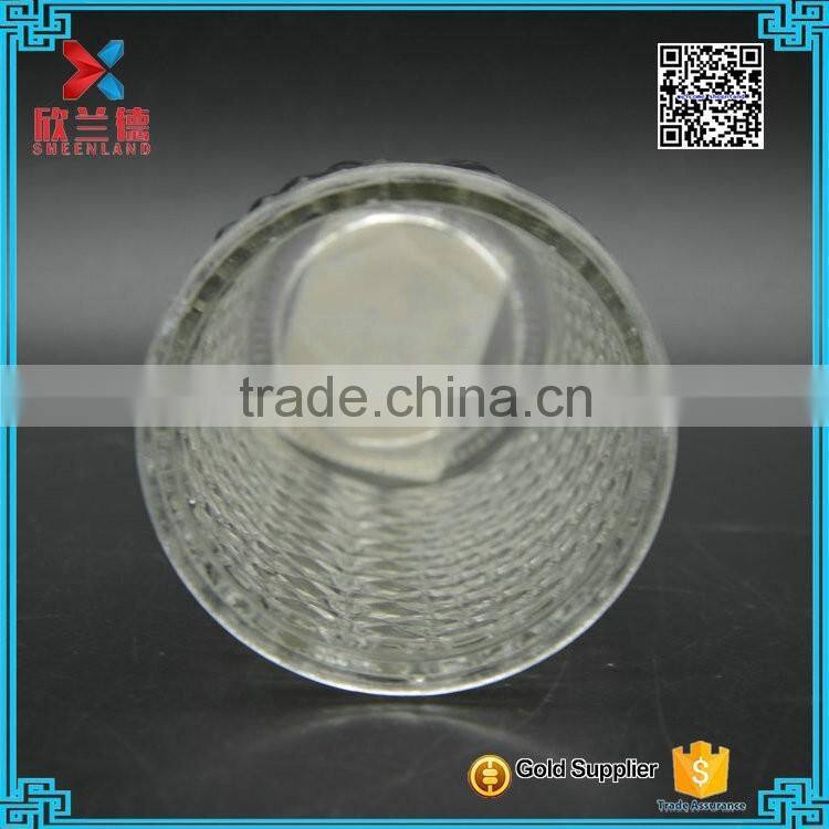 2016 manufacturer new product glass crystal candle jars for sale 200ml