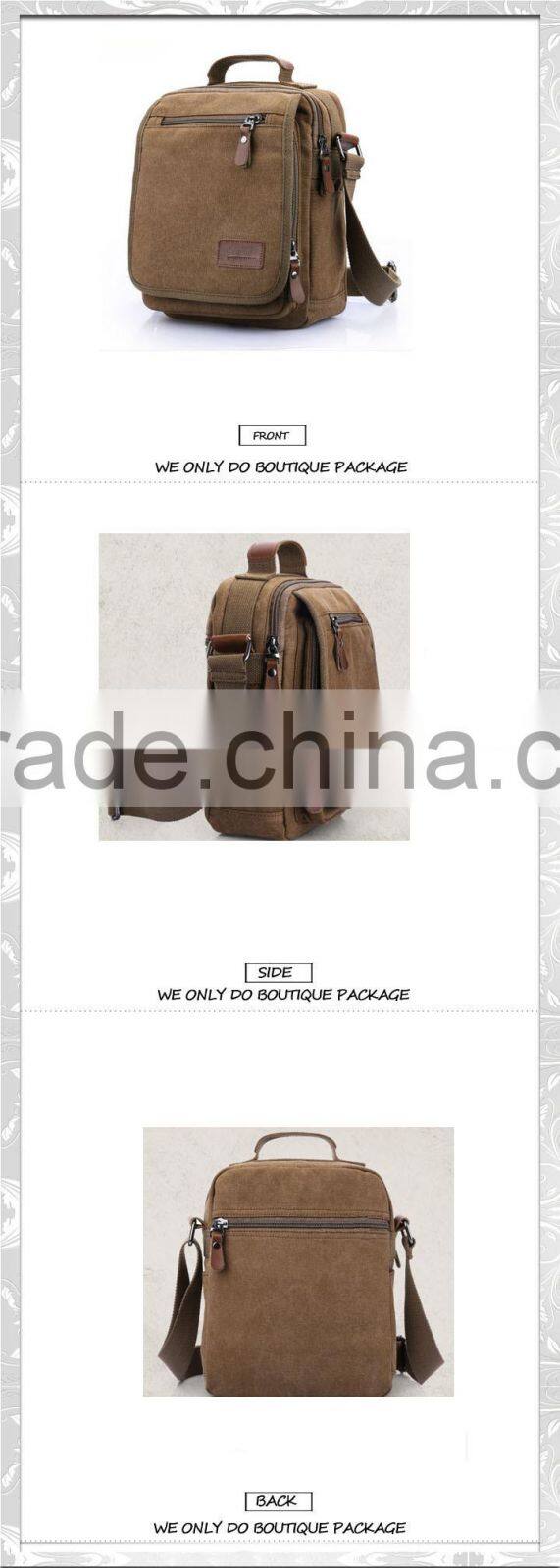 Canvas Messager bags of men, hiking bags