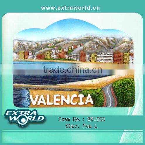 resin tourist souvenirs for bilbao travel gift