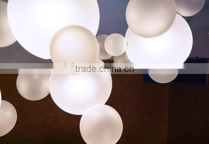 Forest white glass chandelier lamp LED chandelier lighting for Interior Design & Wedding Decoration