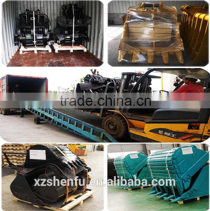 SF high quality 5 teeth hydraulic rotating grapple fit for 20T machinery