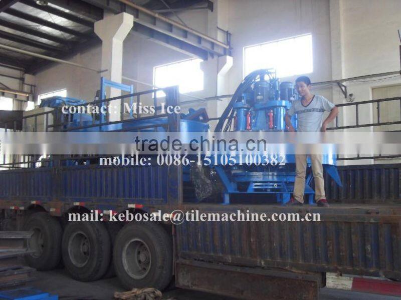 KB-125C the most simple ridge tile machine manual making
