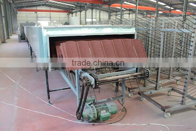 Trade assurance china product stone coated sheet forming machine,tile making machine for sale